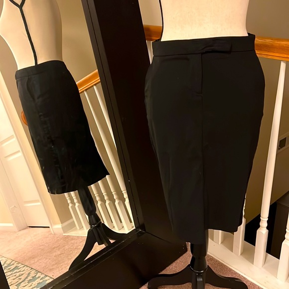 Old Navy | black tuxedo pencil skirt - Picture 1 of 5